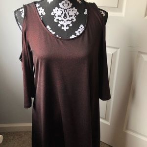 DARK PURPLE DRESS